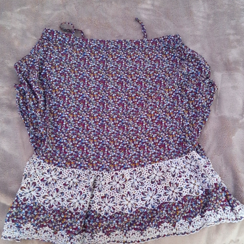 A floral dress